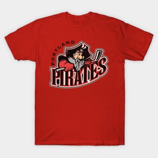 Defunct Portland Pirates Hockey Team T-Shirt